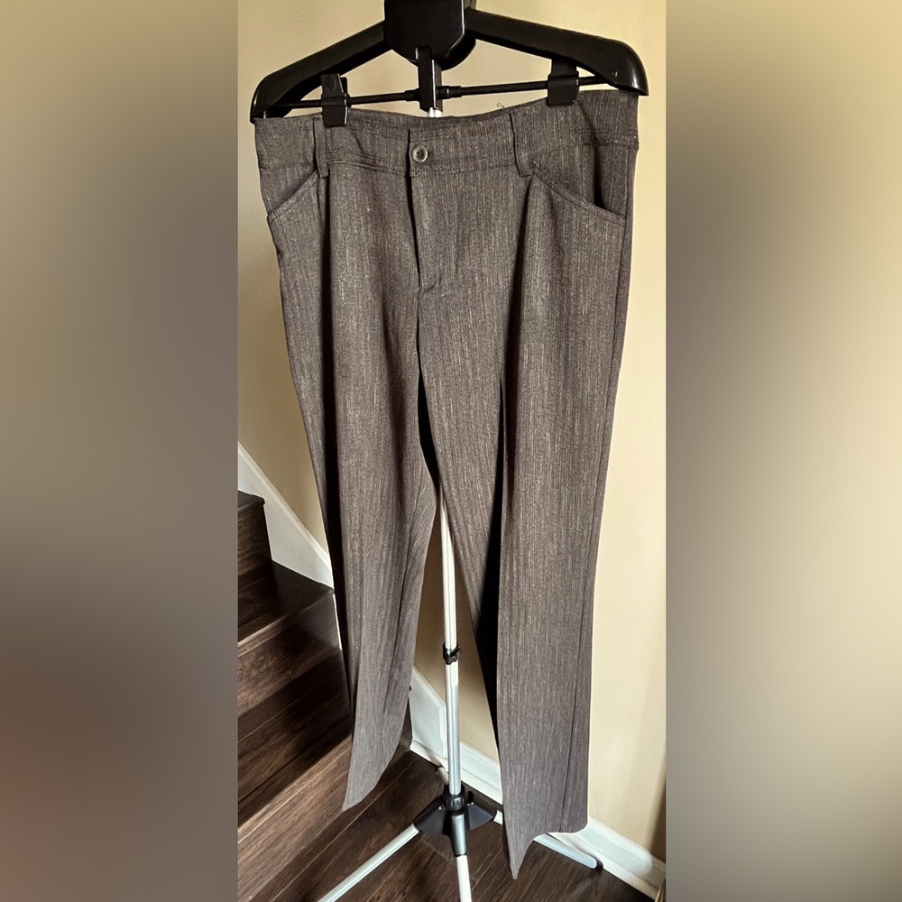 Christopher & Banks Charcoal Straight Leg Pants